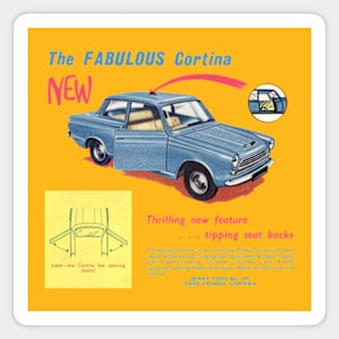 FORD CORTINA MK1 - advert Magnet